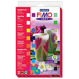 картинка Набор полимерной глины fimo soft 24 брусков по 25 г