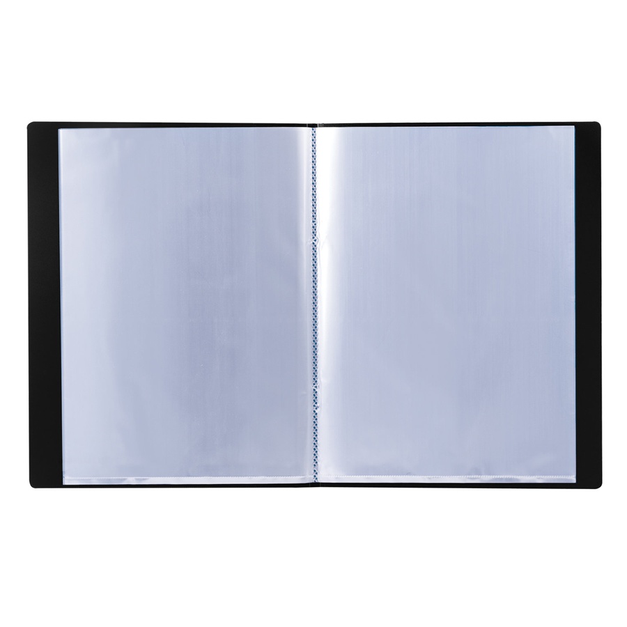 фотография Папка 10 вкладышей brauberg стандарт, черная, 0,6 мм