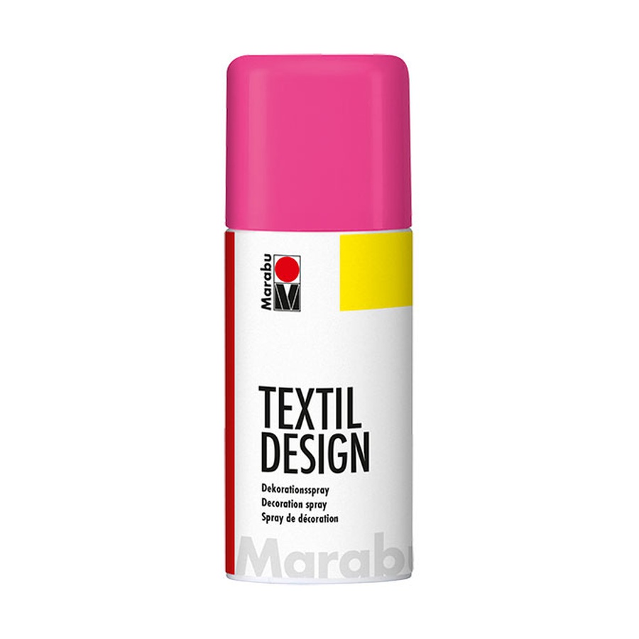фото Аэрозольная краска по ткани marabu textile design, малиновый 005