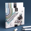 фотография Набор спиртовых маркеров малевичъ graf'art brush, серые 12 цветов
