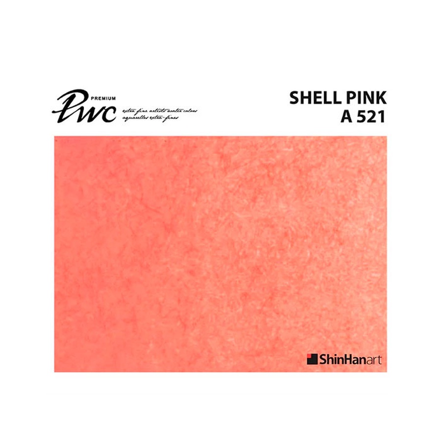 картинка Краска акварельная shinhanart pwc, туба 15 мл, 521 розовый мягкий a