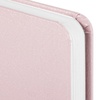 изображение Ежедневник недатированный малый формат а6  brauberg "profile" розовый