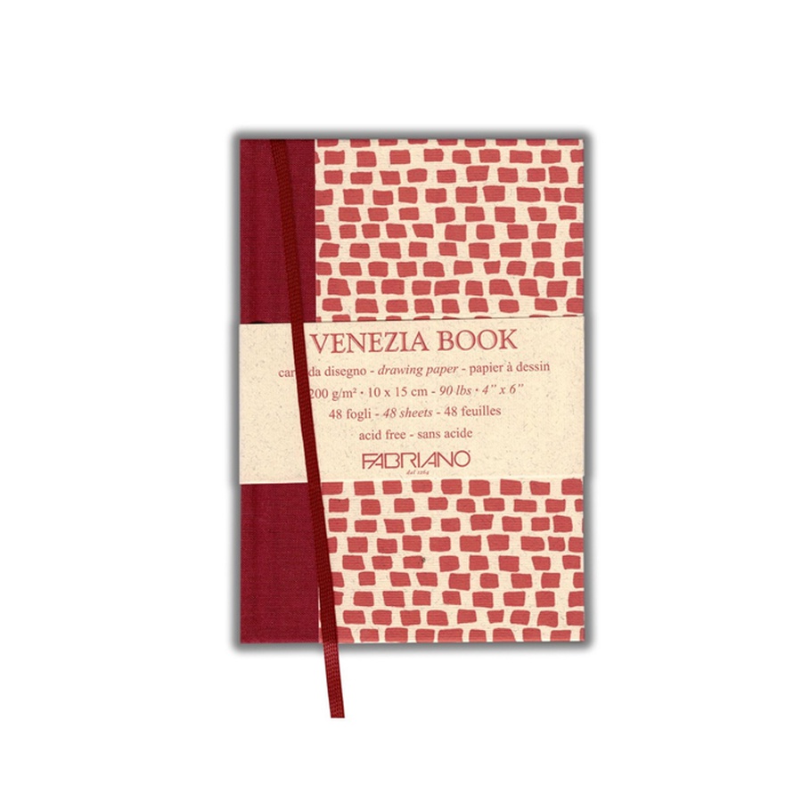 фотография Блокнот д/рис. venezia book 200г/м.кв 10x15см м/з 48л