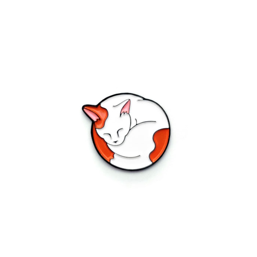 изображение Пин металлический котя спит waf-waf
