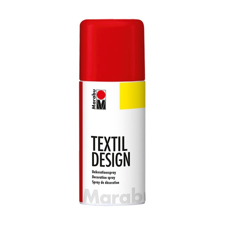 фотография Аэрозольная краска по ткани marabu textile design, вишня 031