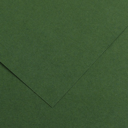 Бумага цветная Canson Iris Vivaldi, 240 г/м2, лист А4, № 31 тёмно-зелёный