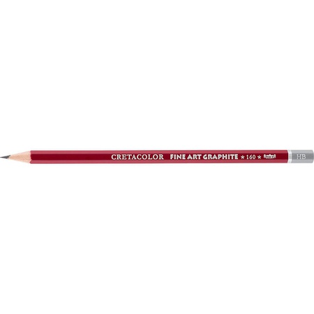 Профессиональный чернографитовый карандаш CLEOS, шестигранный корпус диаметром 6,9 мм, диаметр стержня 2,2-2,8 мм, твердость HB