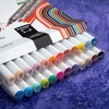 фотография Набор спиртовых маркеров малевичъ graf'art brush, мода 24 цвета