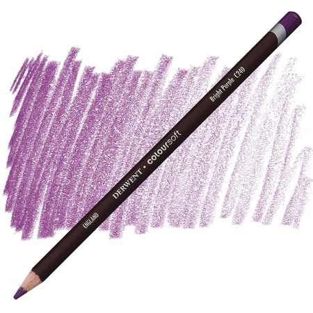 изображение Карандаш цветной derwent coloursoft c240 фиолетовый яркий