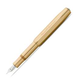 фото Ручка перьевая kaweco al sport gold edition ef 0.5мм, золотистый корпус