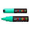 фотография Маркер posca, салатовый, до 8.0 мм, скошенный наконечник
