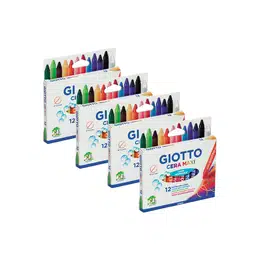 изображение Набор восковых утолщенных карандашей giotto cera maxi