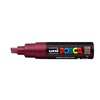 фотография Маркер posca pc-8k, красное вино, до 8.0 мм, скошенный наконечник