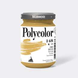 фото Краска акриловая maimeri polycolor, банка 140 мл, богатое золото