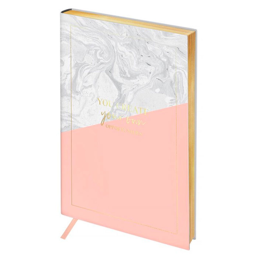 фото Записная книжка а5 80л. лайт, кожзам, greenwich line "vision. marble", тон. блок, золот. срез