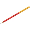 фото Карандаш чернографитный faber-castell grip 2001 two tone, hb, красно-оранжевый