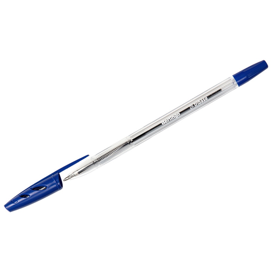 изображение Ручка шариковая berlingo tribase, синяя, 1,0 мм