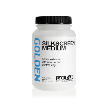 Silkscreen Medium - это водоразбавляемая система, разработанная для использования с акриловыми красками GOLDEN. Это увеличивает время работы и замедл…
