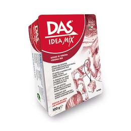 фотография Паста для моделирования das idea mix, иммитация камня, 100 г, цвет - verona red
