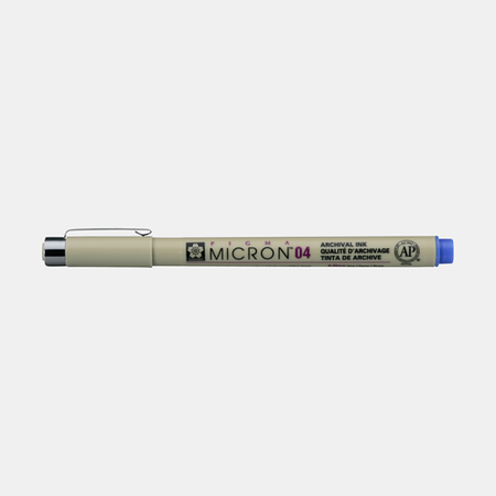 изображение Линер sakura pigma micron, толщина 0,4 мм, синий 36
