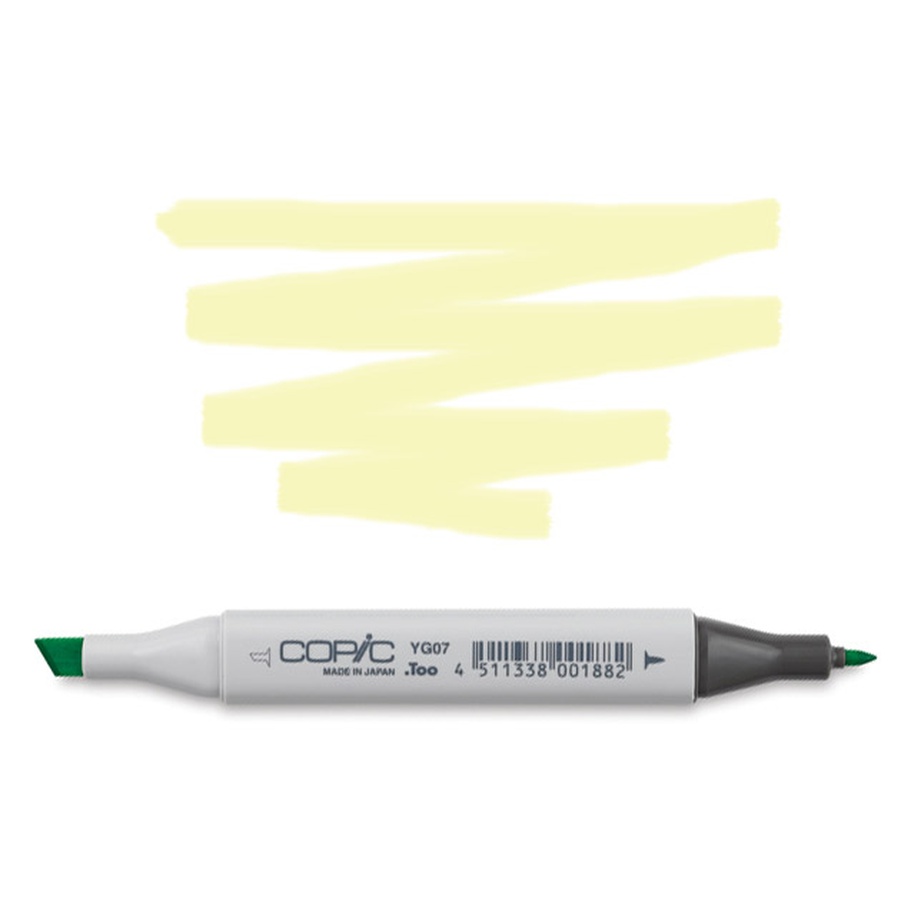 картинка Маркер спиртовой copic, два пера, цвет yg21
