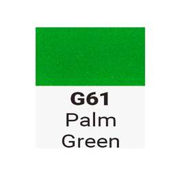 фото Маркер sketchmarker brush двухсторонний на спиртовой основе g61 зеленая пальма