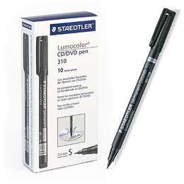 изображение Маркер перманентный staedtler lumocolor 313-s, толщина 0,5-1 мм, черный