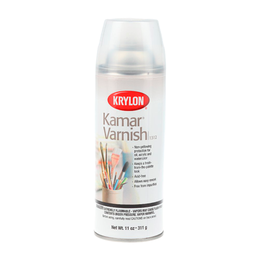 фотография Защитный лак аэрозоль krylon кamar varnish, 312 г