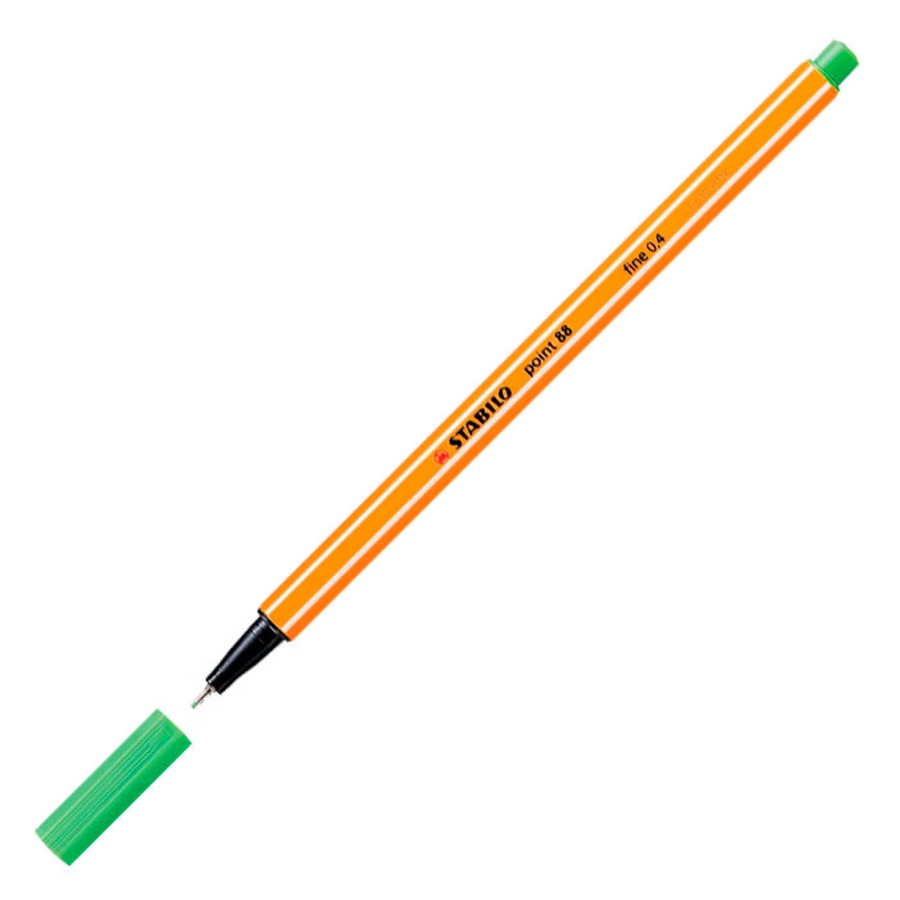 изображение Ручка капиллярная цвет листва stabilo 88