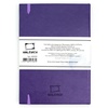 фотография Скетчбук для акварели малевичъ, 100% хлопок, фиолетовый, 200 г/м, 14,5х21 см, 30л