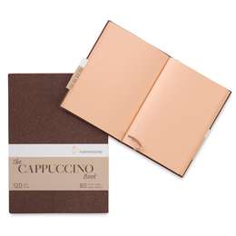 изображение Скетчбук hahnemuhle cappuccino а5, 120 г/м2, 40 л, жёсткая обложка, светло-коричневый