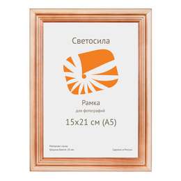 изображение Рамка деревянная неокрашенная сосна 15х21 см светосила 5-05321
