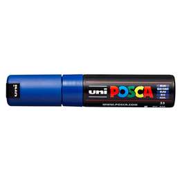 фото Маркер posca pc-7m, синий, 4.5 - 5.5 мм, пулевидный наконечник