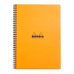 фото Бизнес-тетрадь rhodia "classic orange" 80 л., а4+ клетка на гребне, 80 г/м2