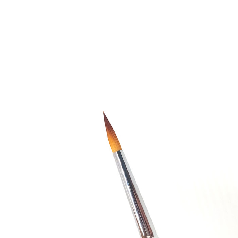 картинка Кисть синтетика арт-квартал №6 круглая, длинная ручка