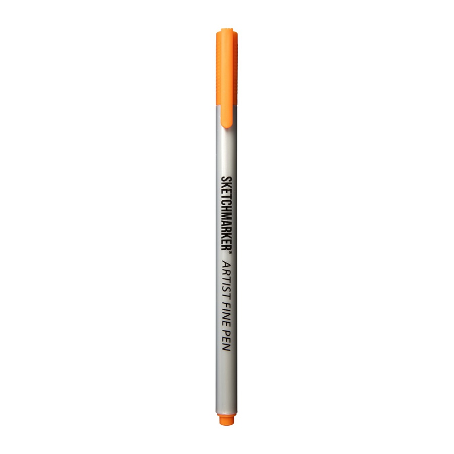фото Ручка капиллярная sketchmarker artist fine pen цв. оранжевый