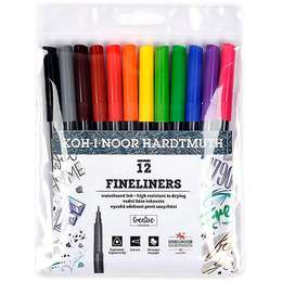фотография Набор линеров "fineliners" 12 цветов_подарок