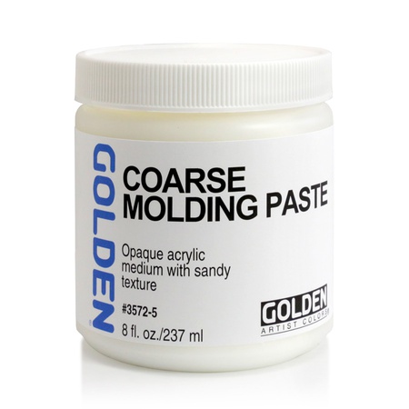 Паста моделирующая крупнозернистая Golden Coarse Molding Paste позволит добиться эффекта песка. Она имеет густую консистенцию теплого оттенка. Паста …