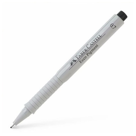 картинка Капиллярная ручка faber-castell серии ecco pigment, толщина 0,7 мм, черный