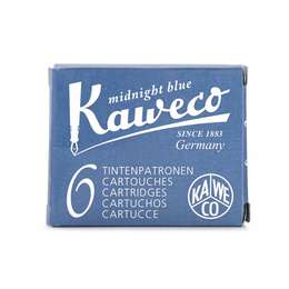 фото Набор картриджей kaweco 6 шт, темно-синий