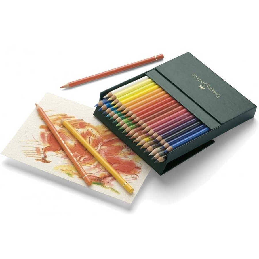картинка Набор цветных карандашей faber-castell polychromos 36 цветов