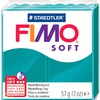 фотография Глина полимерная fimo soft 57 г, тёмная бирюза 36