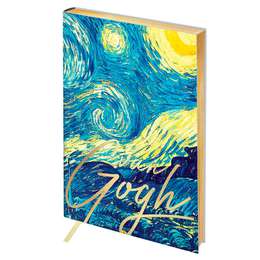 фото Записная книжка gl "vision.van gogh.night" а5 80л. кожзам