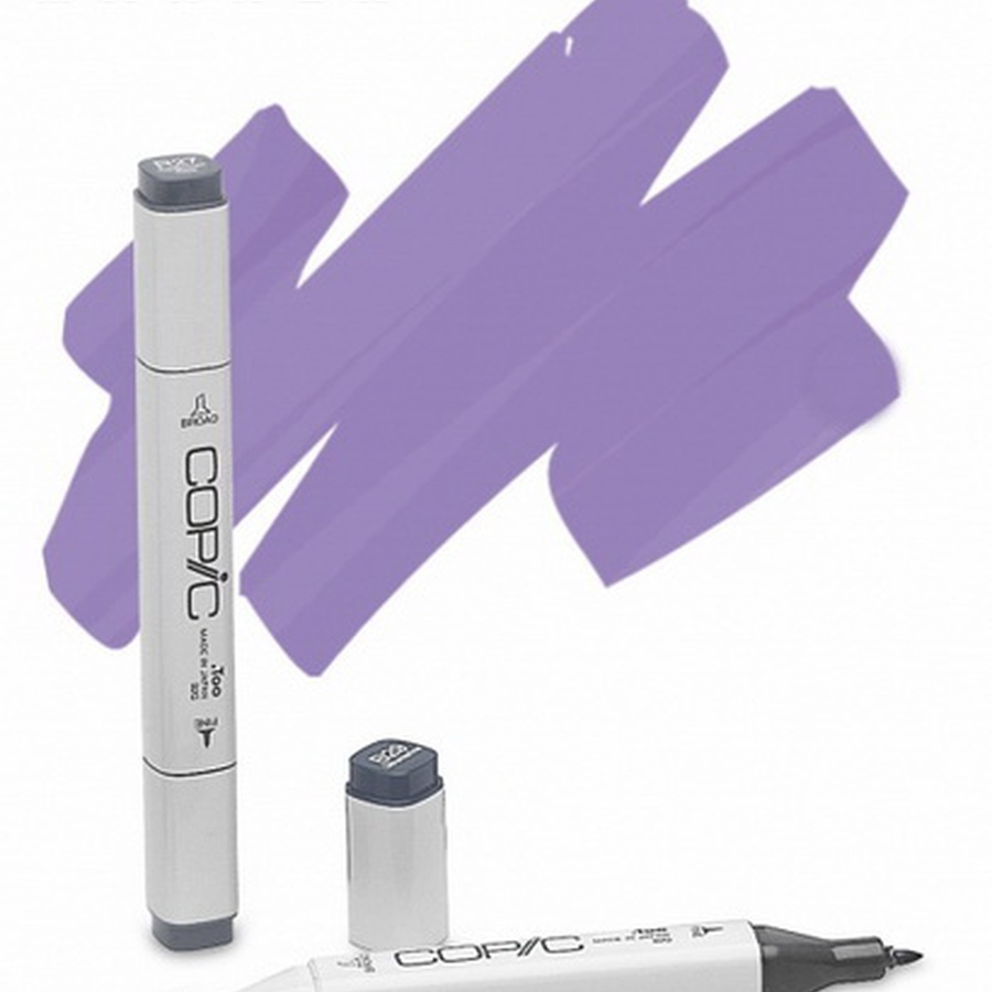 фото Маркер спиртовой copic, два пера, цвет bv08