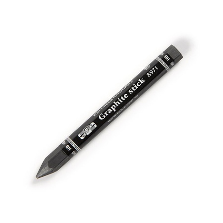изображение Толстый чернографитный карандаш без дерева koh-i-noor, длина 120 мм, диаметр 10 мм, твёрдость hb
