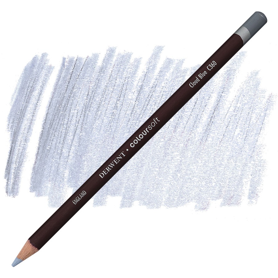 фото Карандаш цветной derwent coloursoft c360 синее облако