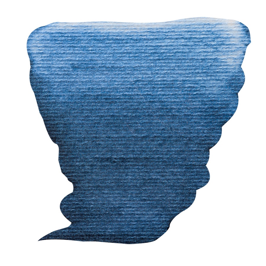 изображение Краска акварельная van gogh, кювета 1,3 мл, № 846 синий интерферентный