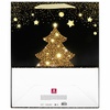 картинка Пакет подарочный новогодний 26,5x12,7x33 "midnight christmas tree"