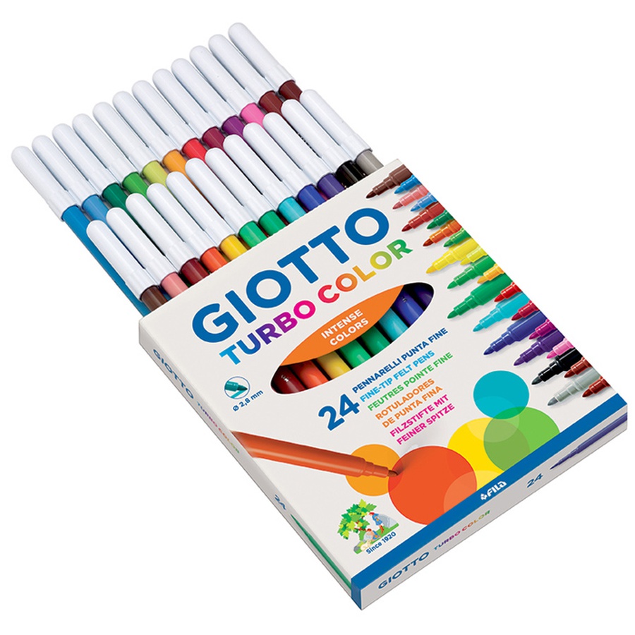 фотография Giotto turbo color фломастеры 24 цвета