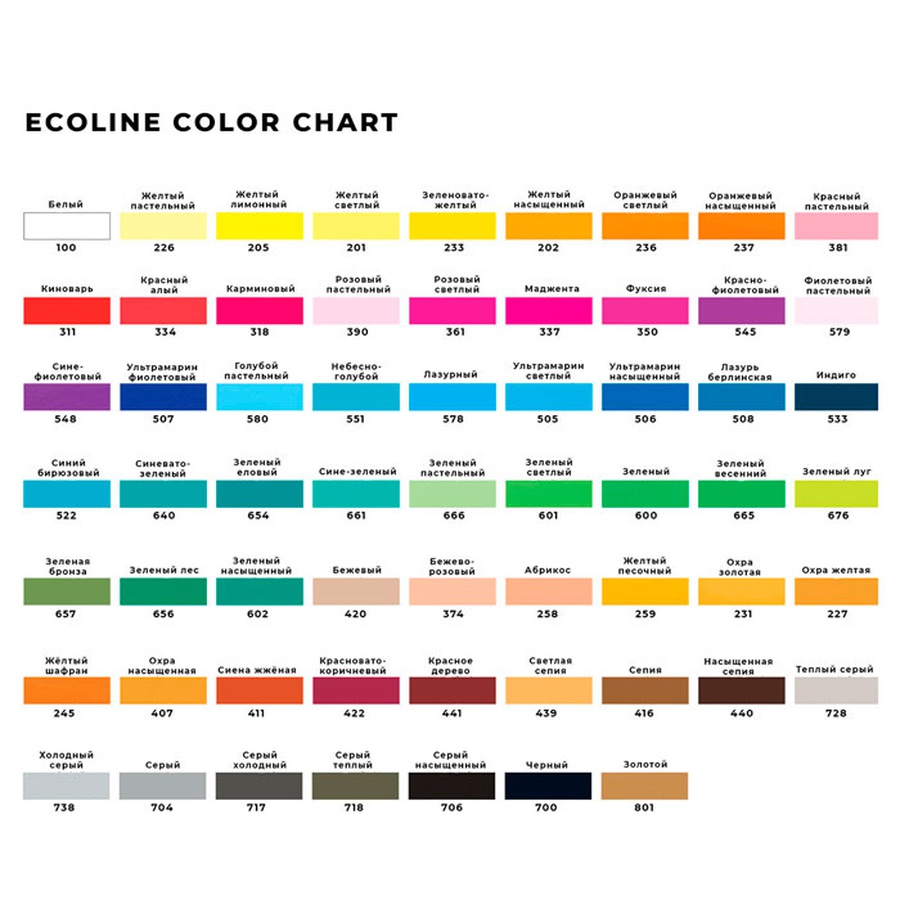 фото Акварель жидкая ecoline банка 30 мл № 350 фуксия